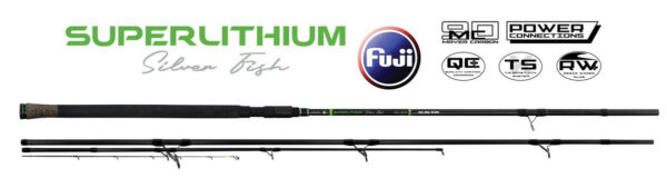 Lanseta feeder Maver SUPERLITIUM FEEDER SILVER FISH 12FT 3.6M 50-90GR