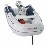 Barcă pneumatică cu podina din aluminiu Honda Honwave T25-AE3, 2.5m