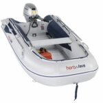 Barcă pneumatică cu podina din aluminiu Honda Honwave T30-AE3, 3.0m
