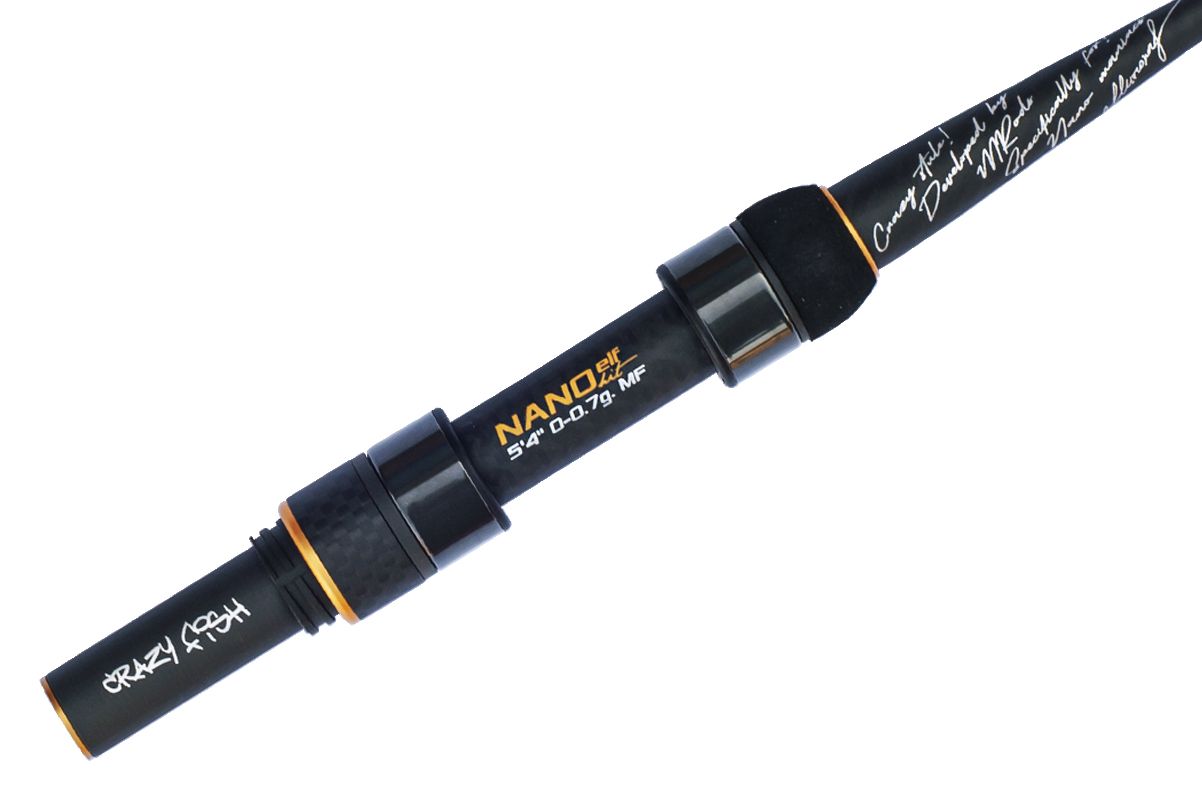Lanseta spinning Crazy Fish Nano Elf Hit 0-0.7g / 162cm Lanseta spinning Crazy Fish Nano Elf Hit 0-0.7g / 162cm