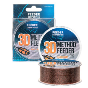 Fir monofilament FC 3D METHOD FEEDER 300mt 0.23mm 6.3kg