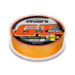 Fir textil AVANI GT MAX POWER PLUS PE X8 200m 0.570mm 150lb Orange