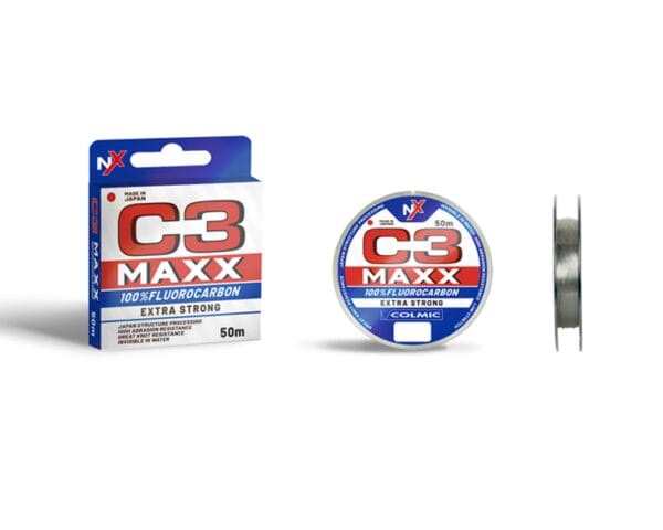 Fir fluorocarbon COLMIC FLUOROCARBON C3 MAXX 50M 0.280mm