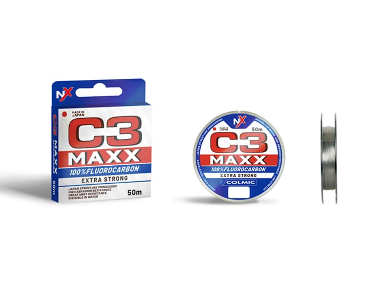 Fir fluorocarbon COLMIC FLUOROCARBON C3 MAXX 50M 0.280mm Fir fluorocarbon COLMIC FLUOROCARBON C3 MAXX 50M 0.280mm