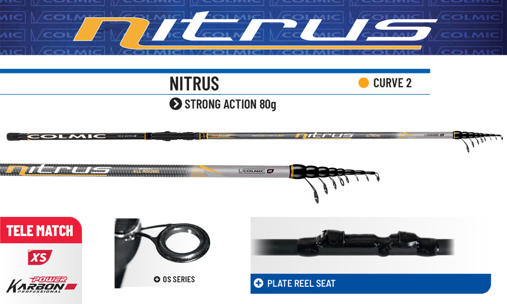 Lanseta telematch COLMIC NITRUS 420 80GR Strong Lanseta telematch COLMIC NITRUS 420 80GR Strong