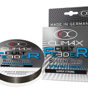 Fir textil CLIMAX CULT FEEDER BOTTOM BRAID 250m 0.06mm 3.2kg Dark Grey
