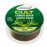 Fir textil CLIMAX CULT CRAP CAMOU MASK SINKING 1200m 0.24mm 20lb