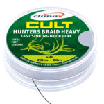 Fir textil CLIMAX CULT HUNTERSBRAID HEAVY SINKING HOOKLINK 20m 20lb Weed Green