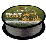 Fir monofilament CLIMAX CULT CARP SPORT MONO GREY 1000m 0.22mm