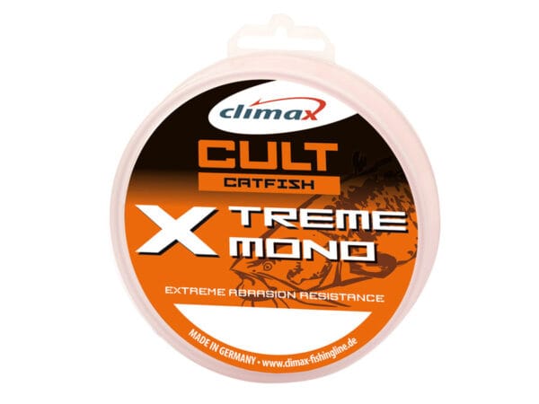 Fir monofilament CLIMAX CULT CATFISH X-TREME MONO 500m 0.60mm 45lb
