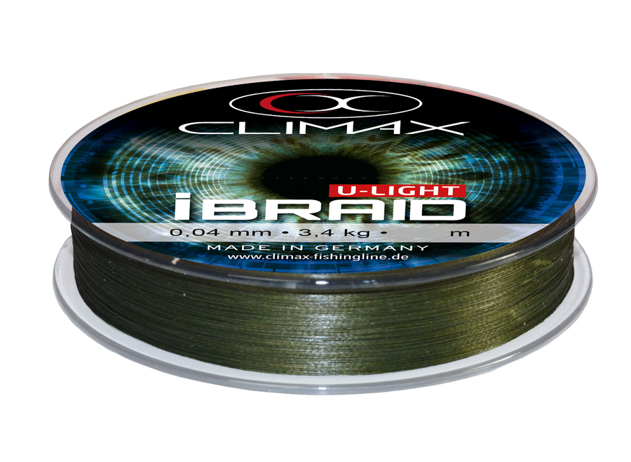 Fir textil CLIMAX iBRAID U-LIGHT MOSSGREEN 100m 0.06mm 4.5kg Fir textil CLIMAX iBRAID U-LIGHT MOSSGREEN 100m 0.06mm 4.5kg