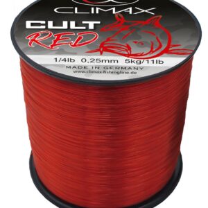 Fir monofilament CLIMAX CULT CRAP RED MONO 1000m 0.30mm
