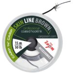 Fir textil SKINLINE X4 30lb 15m Matt Brown