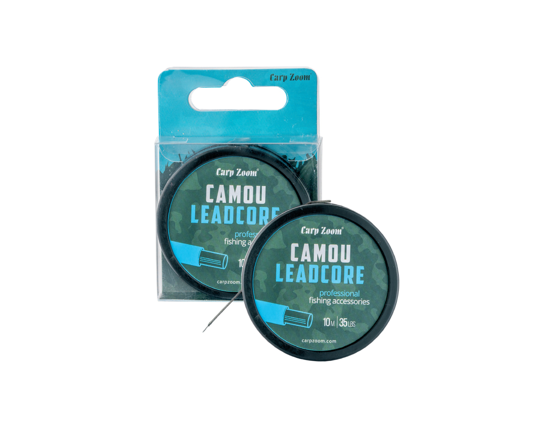 Fir leadcore CARP ZOOM CAMOU LEADCORE 10m 35lb Fir leadcore CARP ZOOM CAMOU LEADCORE 10m 35lb
