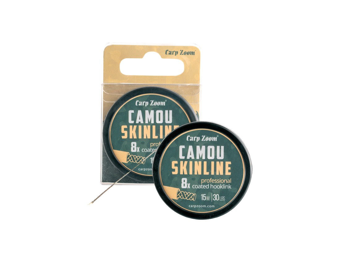 Fir textil CARP ZOOM CAMOU SKINLINE 8X 15m 20lb Fir textil CARP ZOOM CAMOU SKINLINE 8X 15m 20lb