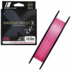 Fir textil MAJOR CRAFT DANGAN BRAID X 8X EGING 150m #0.6 12lb Pink