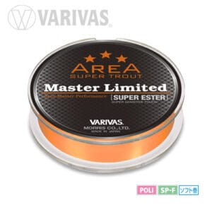 Fir monofilament TROUT AREA MASTER SUPER ESTER 140m 0.104mm 2.1lb NEO ORANGE