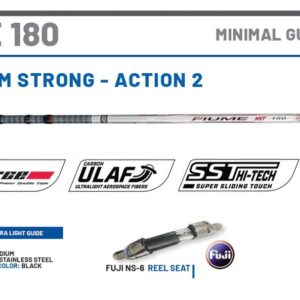 Lanseta bologneza COLMIC FIUME 180 XT 5M 18GR Minimal Guide Fuji RS