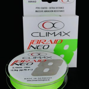 Fir textil CLIMAX iBRAID NEO X8 FLUO CHARTREUSE 135m 0.16mm 12.3kg