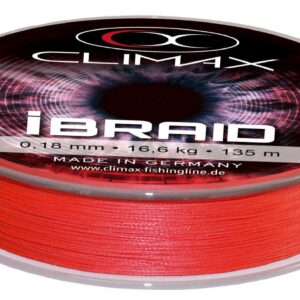 Fir textil CLIMAX iBRAID X8 FLUO RED 135m 0.12mm 9.2kg