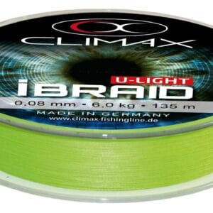 Fir textil CLIMAX iBRAID U-LIGHT CHARTREUSE 275m 0.04mm 3.0kg