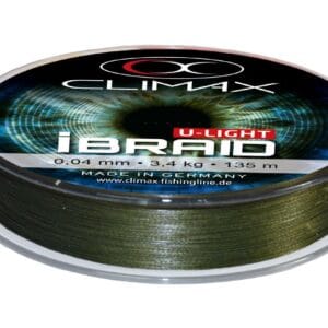 Fir textil CLIMAX iBRAID U-LIGHT MOSSGREEN 135m 0.04mm 3.0kg