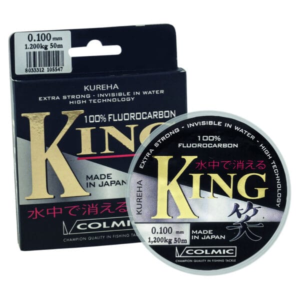 Fir fluorocarbon COLMIC FLUOROCARBON KING 50M 0.115mm