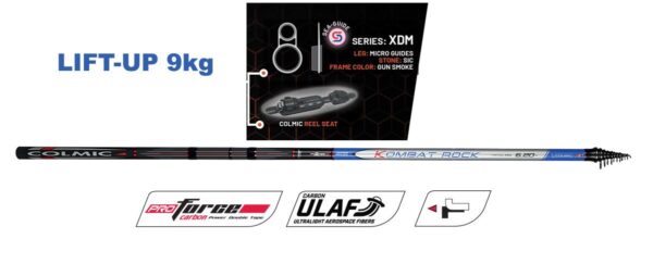Lanseta bologneza COLMIC KOMBAT ROCK 6.2M 100GR Lift 9kg