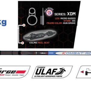 Lanseta bologneza COLMIC KOMBAT ROCK 7.2M 100GR Lift 9kg