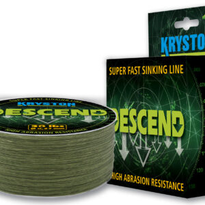 Fir textil KRYSTON DESCENT SUPER FAST SINKING 600m 20lb 0.27mm Olive Mud