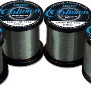 Fir monofilament OBLIVION SUPER GRADE COPOLYMER 1000m 15lb 0.35mm matt dark silt