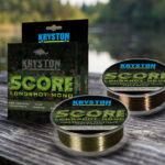 Fir monofilament KRYSTON SCORE LONGSHOT MONO 1000m 0.26mm 11.8lb 5.5kg Dark Brown