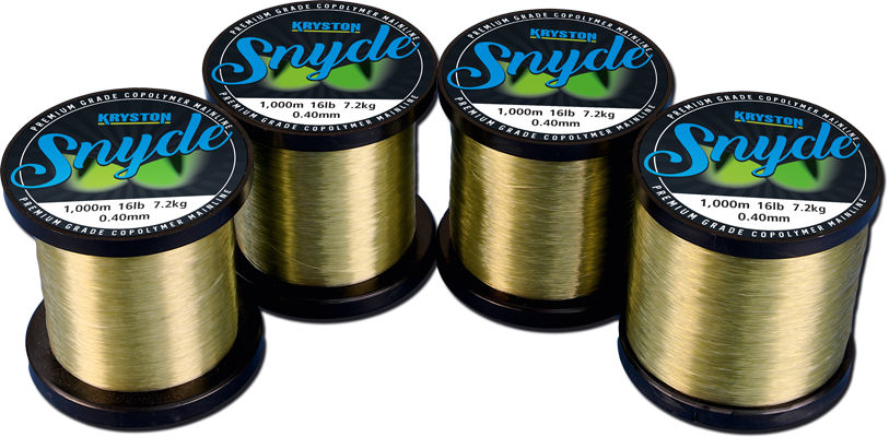 Fir monofilament SNYDE PREMIUM GRADE COPOLYMER 1000m 11lb 0.30mm Green Fir monofilament SNYDE PREMIUM GRADE COPOLYMER 1000m 11lb 0.30mm Green