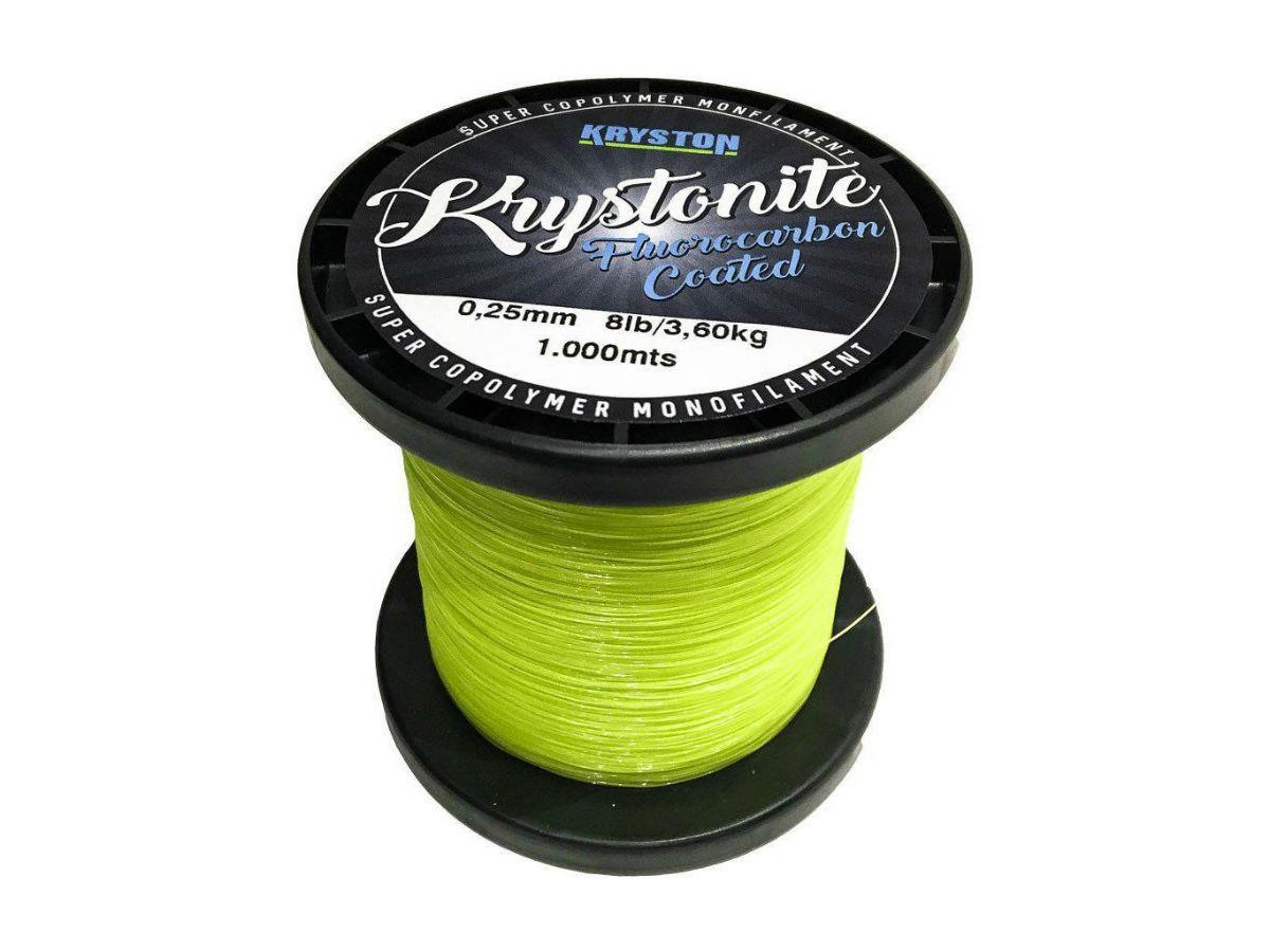 Fir monofilament KRYSTONITE SUPER MONO 1000m 18lb 0.40mm Chartreuse Fluo Fir monofilament KRYSTONITE SUPER MONO 1000m 18lb 0.40mm Chartreuse Fluo