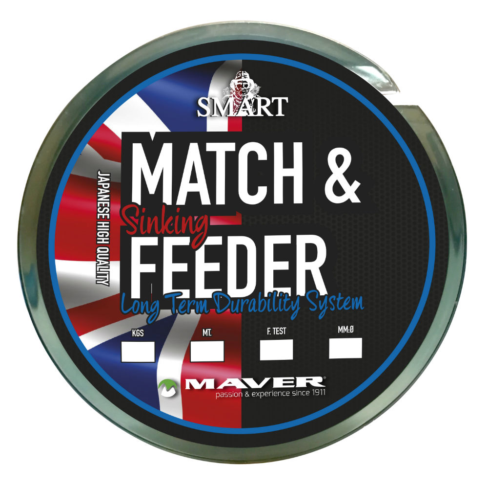 Fir monofilament MAVER SMART MATCH & FEEDER SINKING 600m 0.260mm Fir monofilament MAVER SMART MATCH & FEEDER SINKING 600m 0.260mm