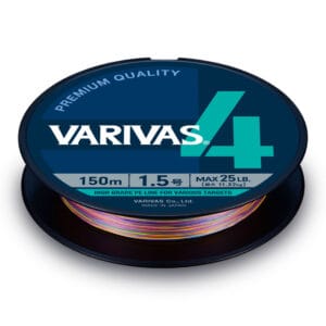 Fir textil VARIVAS PE 4 MARKING EDITION 150m 0.128mm 10lb Vivid 5 Color