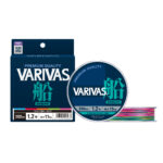Fir textil VARIVAS FUNE PE X8 300m 0.370mm 35kg Multicolor High Visibility