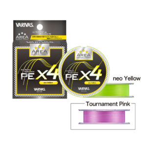 Fir textil SUPER TROUT AREA PE X4 NEO YELLOW #0.175 75m 5lb