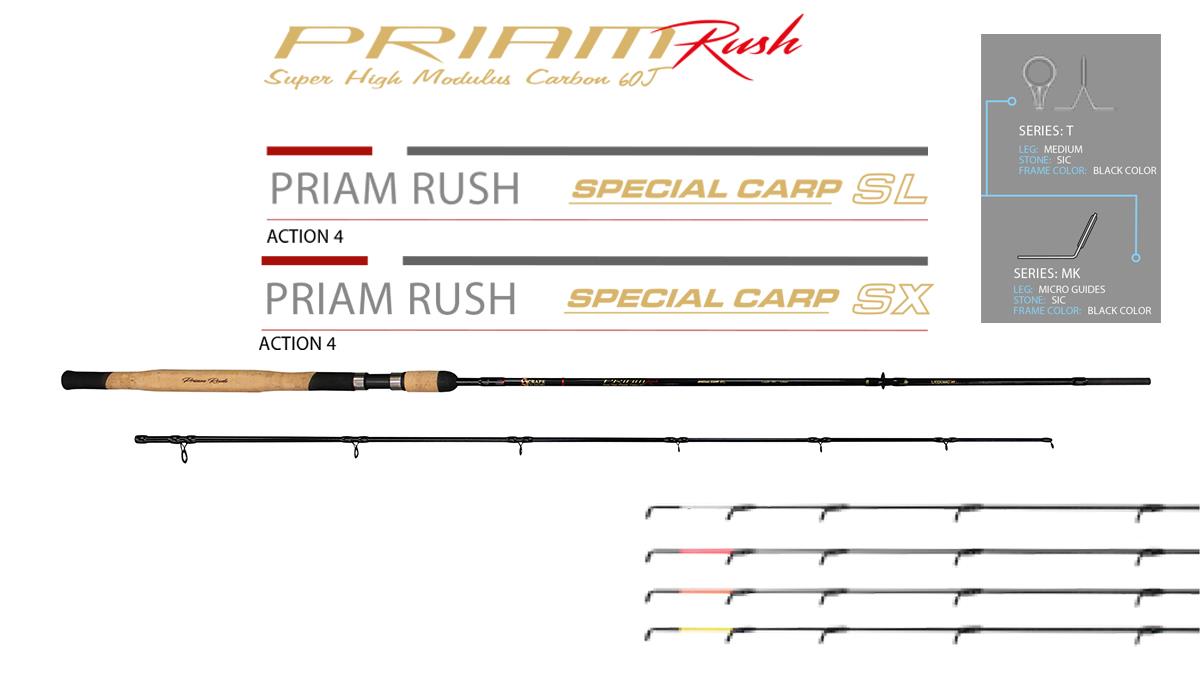Lanseta feeder Colmic PRIAM RUSH SPECIAL CARP SX FEEDER 10'8" 325 Lanseta feeder Colmic PRIAM RUSH SPECIAL CARP SX FEEDER 10'8" 325
