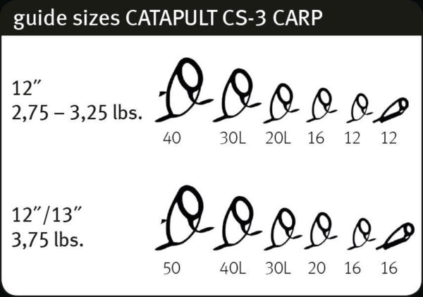 Lanseta crap SPORTEX CATAPULT CS-3 CARP MARKER 12.6FT 3.85M 4.25lbs