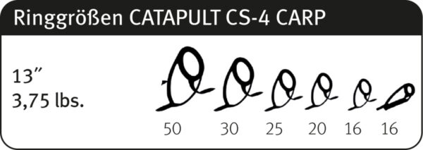 Lanseta crap SPORTEX CATAPULT CS-4 CARP SPOD 12FT 3.66M 5.50lbs