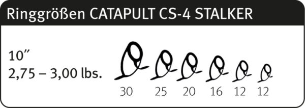 Lanseta crap SPORTEX CATAPULT CS-4 CARP STALKER 10FT 3.00M 3.00lbs