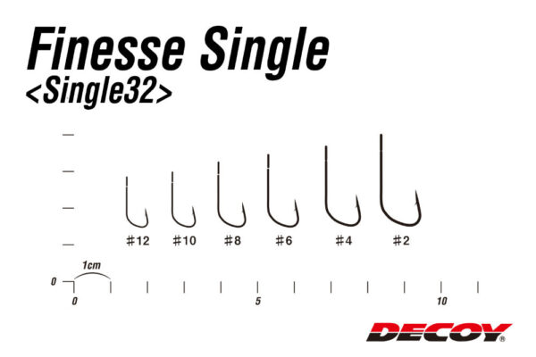 Cârlig Decoy 32 Finesse Single №2 - imagine 4