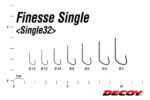 Cârlig Decoy 32 Finesse Single №14 - imagine 4