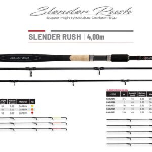 Lanseta feeder Colmic SLENDER RUSH FEEDER 13'2" 400 60gr 3sec