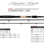 Lanseta feeder Colmic SLENDER RUSH FEEDER 13'2" 400 90gr 3sec