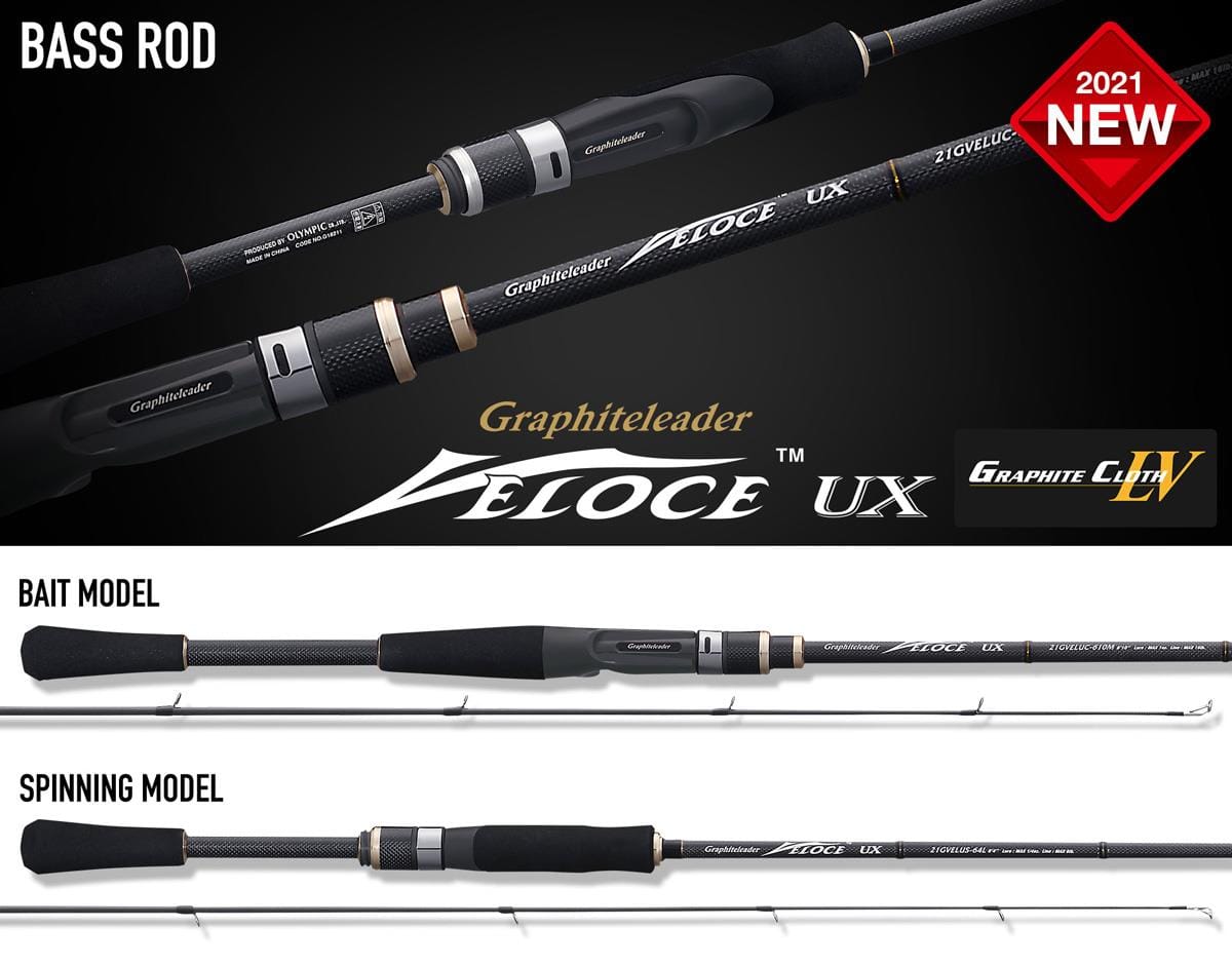 Graphiteleader VELOCE UX 21GVELUC-74X CAST R-Fast 2.24m 3oz 84gr EX-Heavy Graphiteleader VELOCE UX 21GVELUC-74X CAST R-Fast 2.24m 3oz 84gr EX-Heavy
