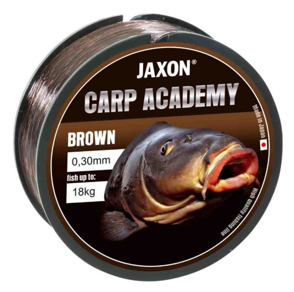 Fir monofilament CARP ACADEMY BROWN 1000m 0.27mm 15kg