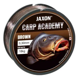 Fir monofilament CARP ACADEMY BROWN 1000m 0.30mm 18kg
