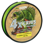 Fir textil JAXON CRIUS PE 4X ULTRALIGHT FLASH GREEN 150m 0.053mm 3kg